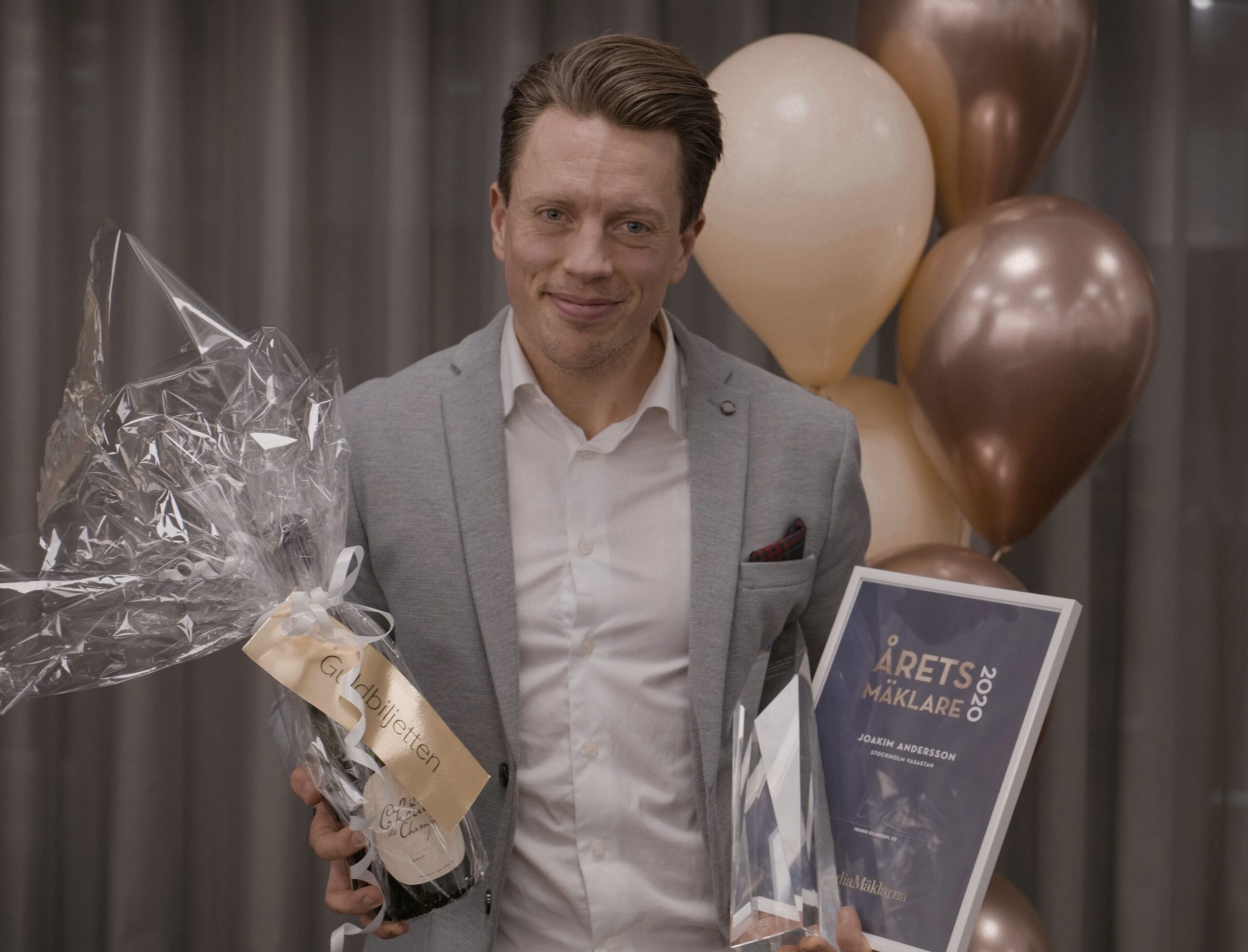Joakim Andersson årets mäklare hos Skandiamäklarna - Mäklarvärlden