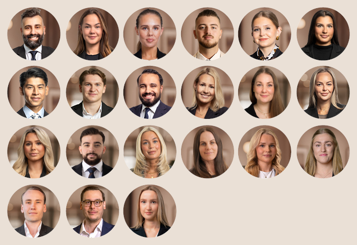 Mäklare och säljkoordinatorer bland Husman Hagbergs 21 nyrekryteringar.