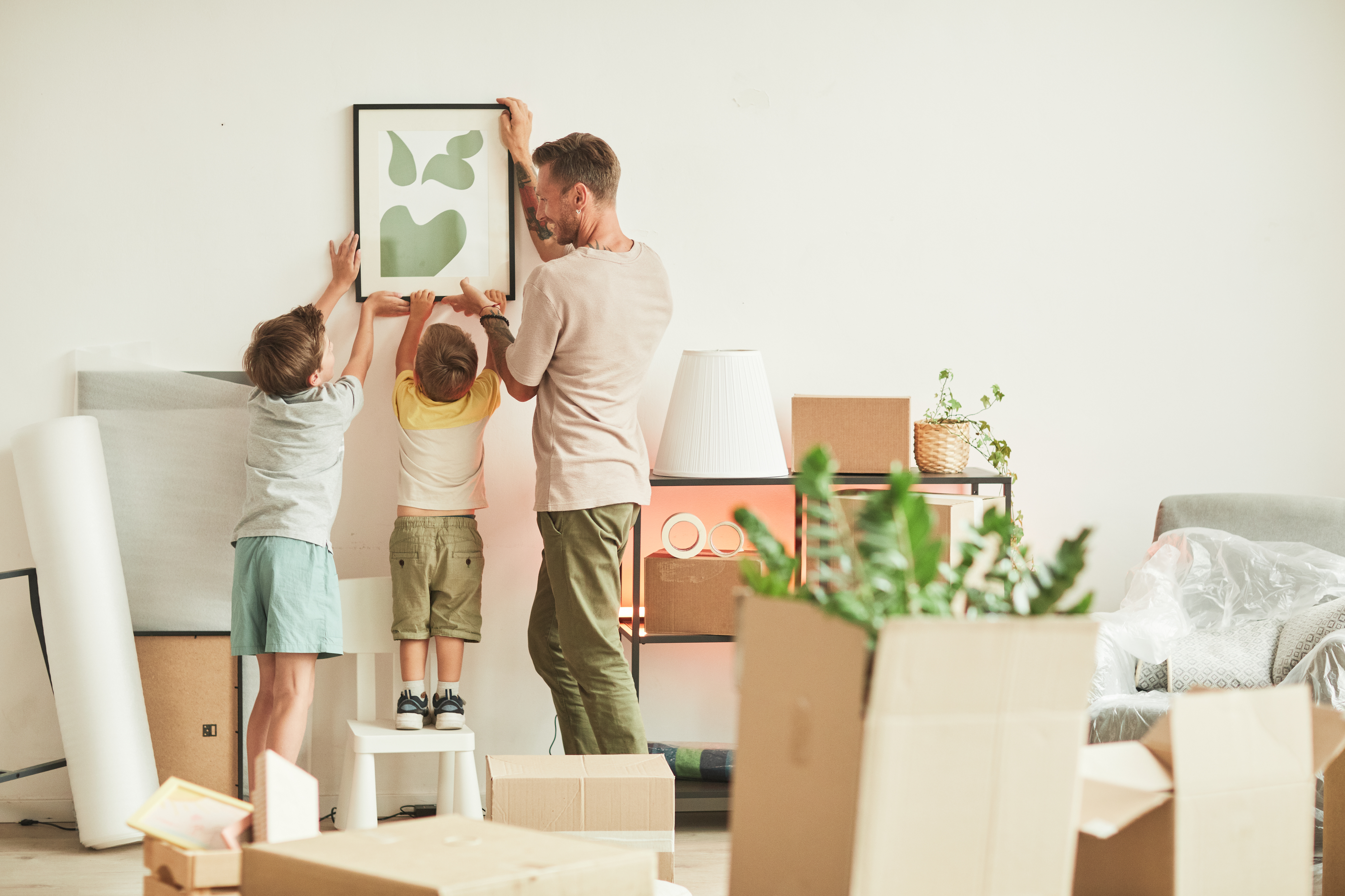 Boendet står för nästan nio tiondelar av utgiftsökningen i Länsförsäkringars typfall för en separerad tvåbarnsfamilj.
